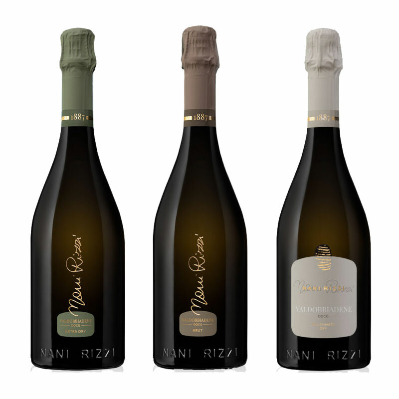Nani Rizzi Valdobbiadene Prosecco Superiore DOCG Set3
